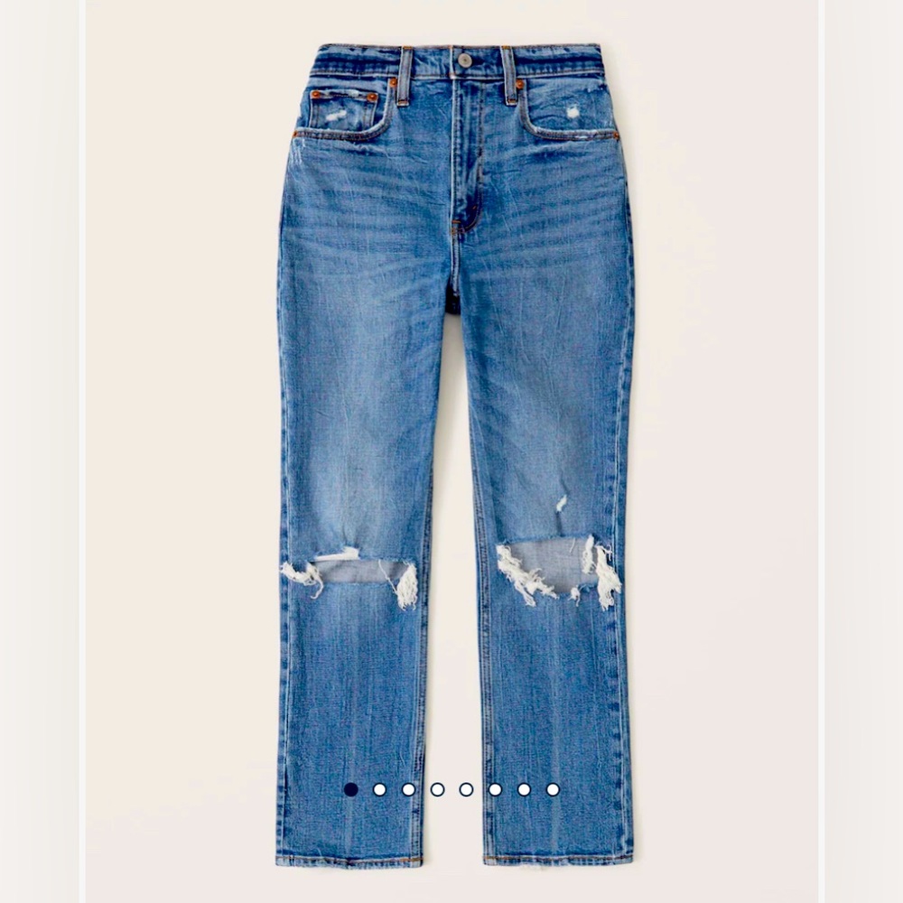 *NBW* Curve Love Ultra High Rise Ankle Straight Jean